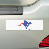 australischer Känguru Autoaufkleber (Auf Auto)