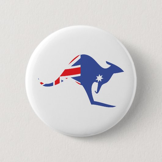 australischer Känguru Button (Vorderseite)