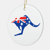 Australischer Känguru Keramikornament (Links)