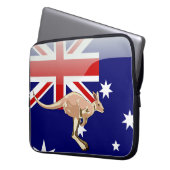Australischer Känguru Laptopschutzhülle (Vorderseite Links)