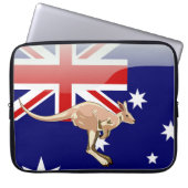Australischer Känguru Laptopschutzhülle (Vorderseite)