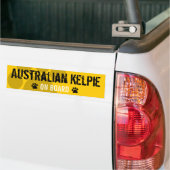 Australischer Kelpie an Bord Autoaufkleber (Auf Lkw)