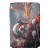 Australischer Kelpie Dog Roller Untersetzer Weihna Badematte (Vorderseite Vertikal)