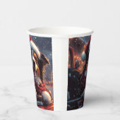 Australischer Kelpie Dog Roller Untersetzer Weihna Pappbecher (Rechts)