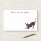 Australischer Kelpie-Hund Post-it Klebezettel (Auf Schreibtisch)