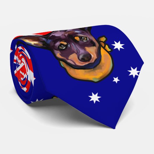AUSTRALISCHER KELPIE KRAWATTE (Gerollt)