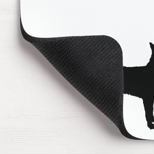 Australischer Kelpie Mousepad (Ecke)