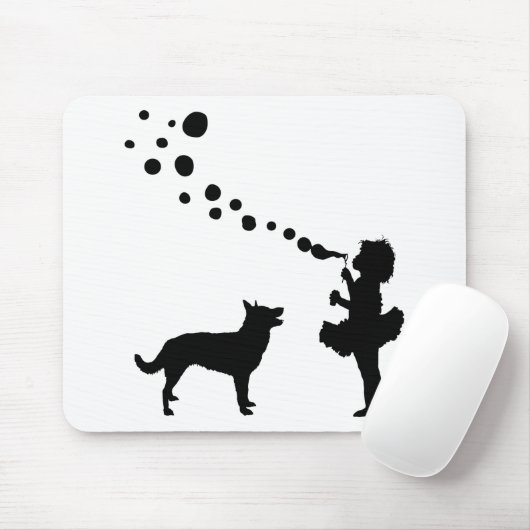 Australischer Kelpie Mousepad (Mit Mouse)