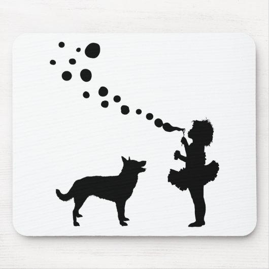 Australischer Kelpie Mousepad (Vorne)