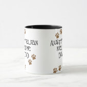 Australischer Kelpie-Vater Tasse (Zentrum)