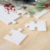 Australischer Kelpie Weihnachtswreath Puzzle (Seite)