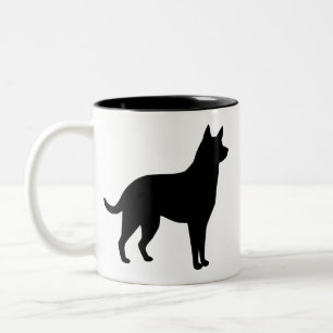Australischer Kelpie Zweifarbige Tasse
