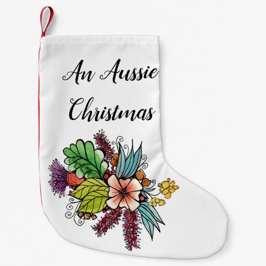 Australischer Kleiner Weihnachtsstrumpf (Vorderseite)