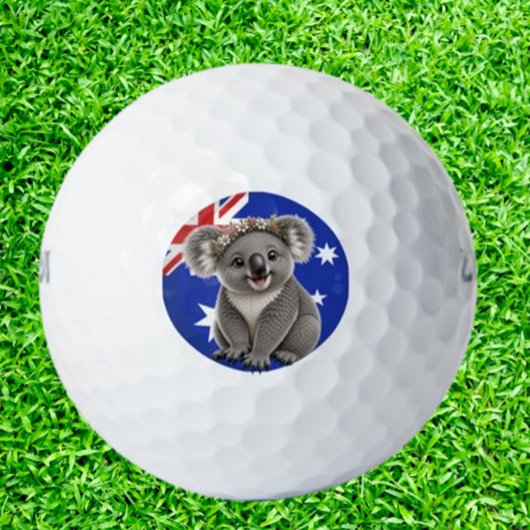 Australischer Koala Golfball