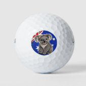 Australischer Koala Golfball (Vorderseite)
