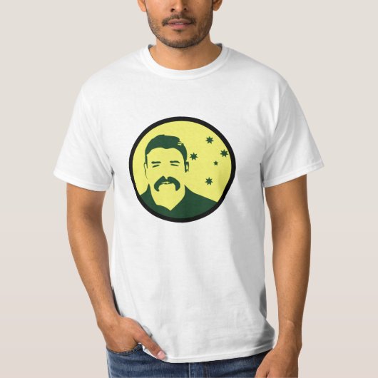 Australischer Kricketspieler T-Shirt (Vorderseite)