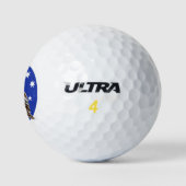 Australischer Lachender Kookaburra    Golfball (Logo)