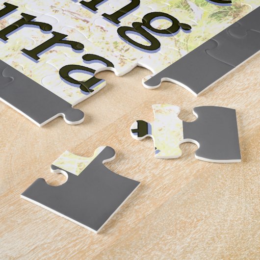 Australischer lachender Kookaburra Vogel Puzzle (Seite)