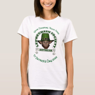 Australischer Leprechaun-Brauch St Patrick's Day T-Shirt