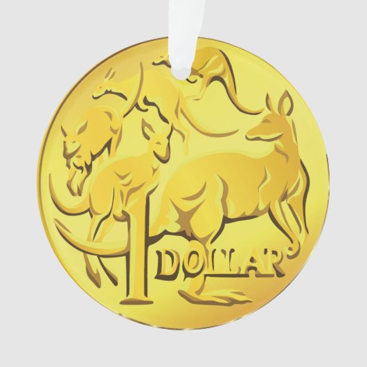 Australischer Münzschmuck Ornament (Vorderseite)