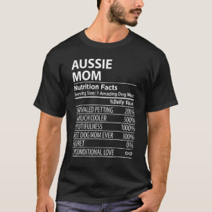 Australischer Muttern Ernährungsfakten Australisc T-Shirt