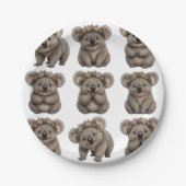 Australischer Outback Australische Koalas Pappteller (Vorderseite)