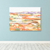 Australischer Outback Impressionistische Landschaf Leinwanddruck (Insitu (Holzboden))