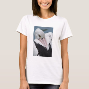Australischer Pelikan Nahaufnahme T-Shirt