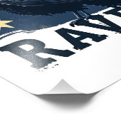 Australischer Raven Corvus Coronoides Bird Fotodruck (Ecke)