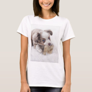 Australischer Red Merle Welpe T-Shirt