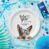 Australischer Rind Dog Wedding Cocktail Pappteller (Party)