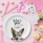 Australischer Rind Dog Wedding Cocktail Pappteller (Party)