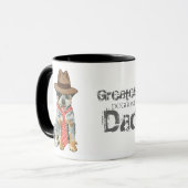 Australischer Rinder-Hund-Vater Tasse (Vorderseite Links)
