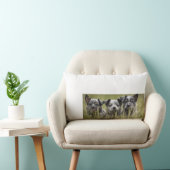 Australischer Rinder Hund Welpe Blue Heeler Throw Lendenkissen (Stuhl )