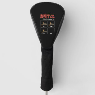 Australischer Rinder-Hundeführer zur Ausbildung Golf Headcover