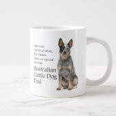 Australischer Rinder-Vater Jumbo-Tasse (Rechts)