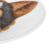 Australischer Rinderhund 3D Inspiriert Schneidebrett (Ecke)