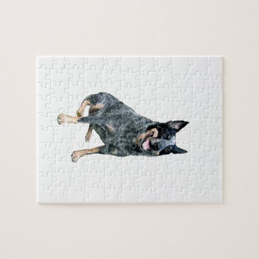 Australischer Rinderhund (B) Puzzle (Horizontal)
