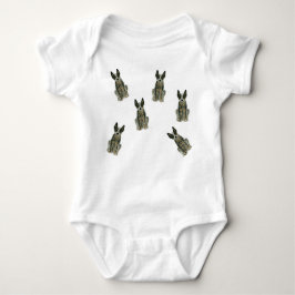 Australischer Rinderhund Blue Heeler Hund Ein-Stüc Baby Strampler