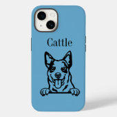 Australischer Rinderhund Case-Mate iPhone Hülle (Rückseite)
