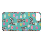 Australischer Rinderhund Donuts Blauhelm Case-Mate iPhone Hülle (Rückseite (Horizontal))