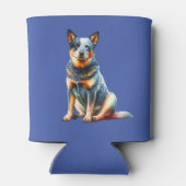 Australischer Rinderhund Dosenkühler (Rückseite)