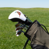 Australischer Rinderhund farbenfroh Golf Headcover (In SItu)