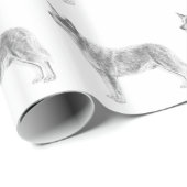 Australischer Rinderhund Geschenkpapier (Rolleneckpunkt)