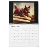 Australischer Rinderhund Kalender (Feb 2026)