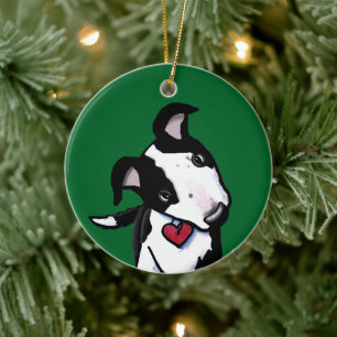 Australischer Rinderhund Keramikornament