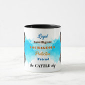 Australischer Rinderhund Loyal Friend Tasse (Zentrum)