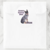 Australischer Rinderhund Mama 4 - Aufkleber (Tasche)