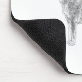 Australischer Rinderhund Mousepad (Ecke)