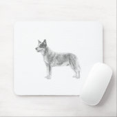 Australischer Rinderhund Mousepad (Mit Mouse)
